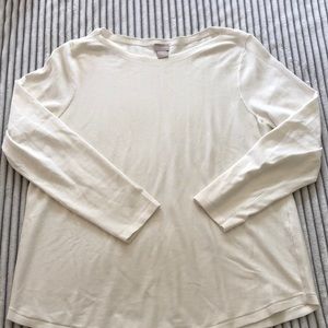 Chico’s Crew Neck White Sweater